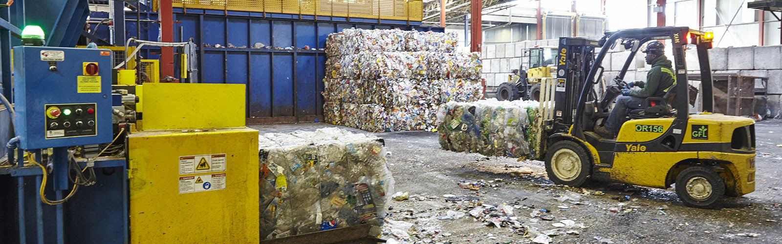 Inside the Nyle Ludolph Material Recycling Centre