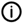 Bold information icon enclosed in a thick black circle on a white background