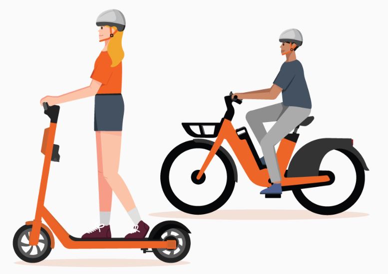 Neuron e-bike and e-scooter