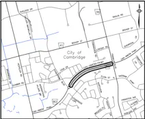 Can-Amera Parkway project map