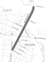 Map of Arthur Street project